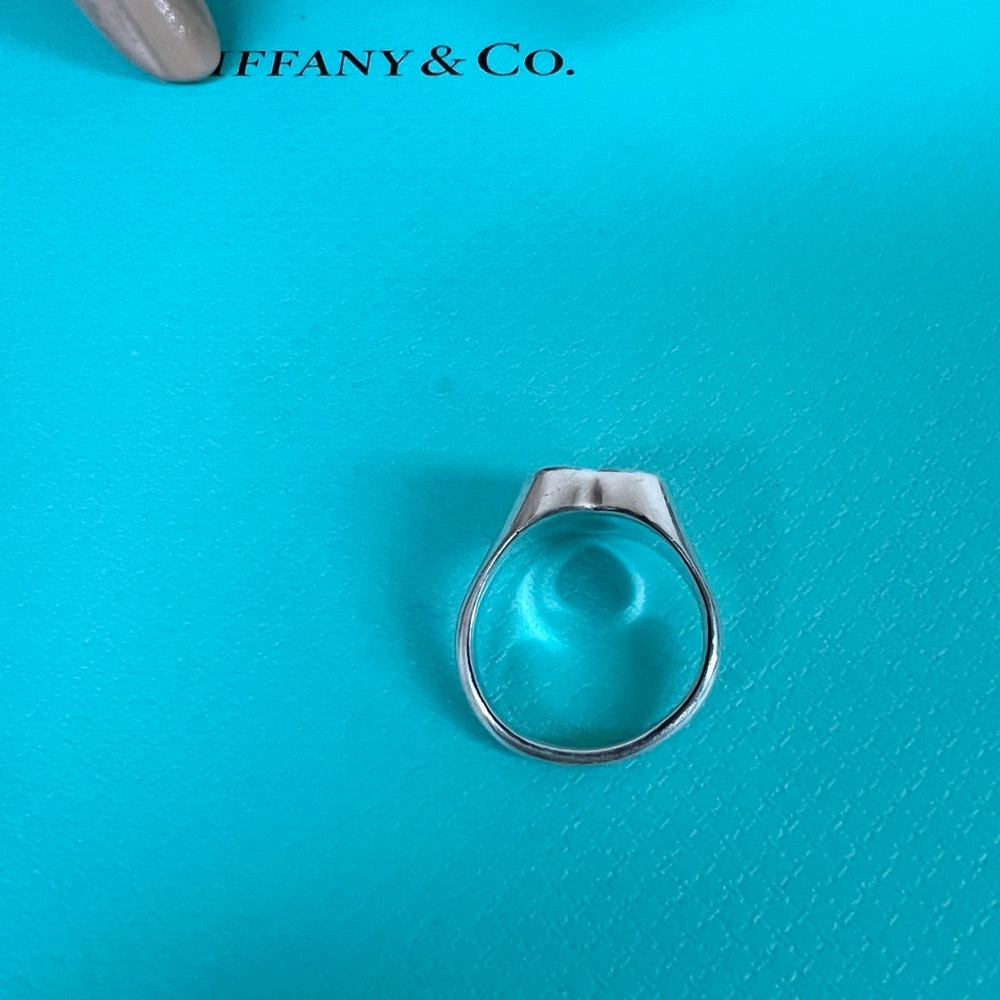 🔴🆑Authentic TIFFANY & CO RTT Vintage Heart Ring🆑🔴 - Picture 8 of 10